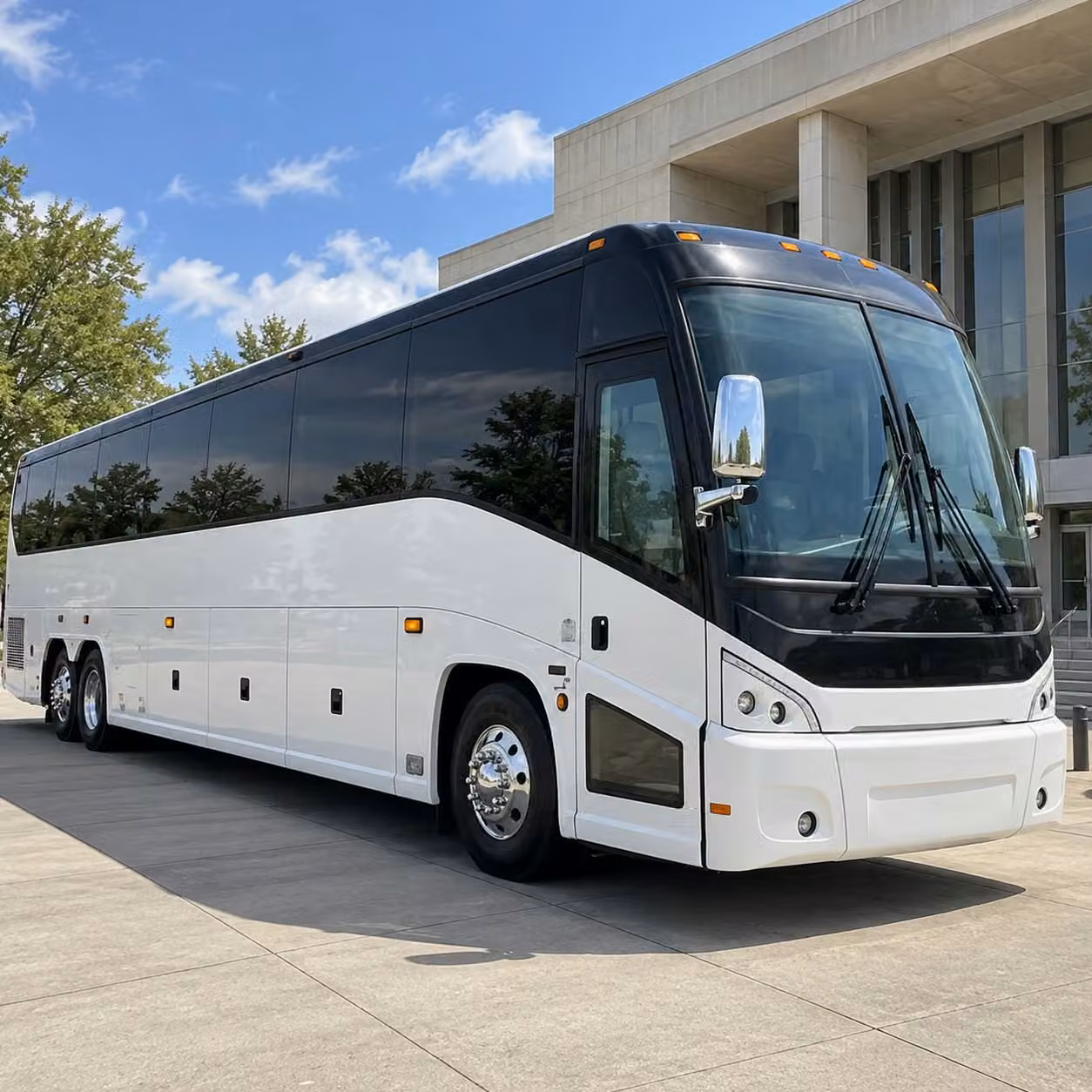 southfield charter bus rental fleet