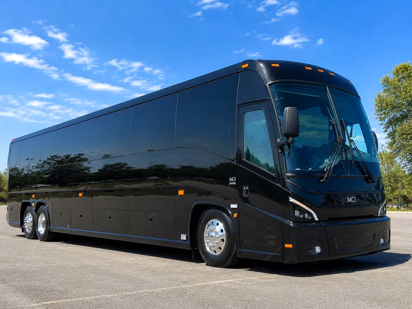 sports team fan charter bus rentals in southfield