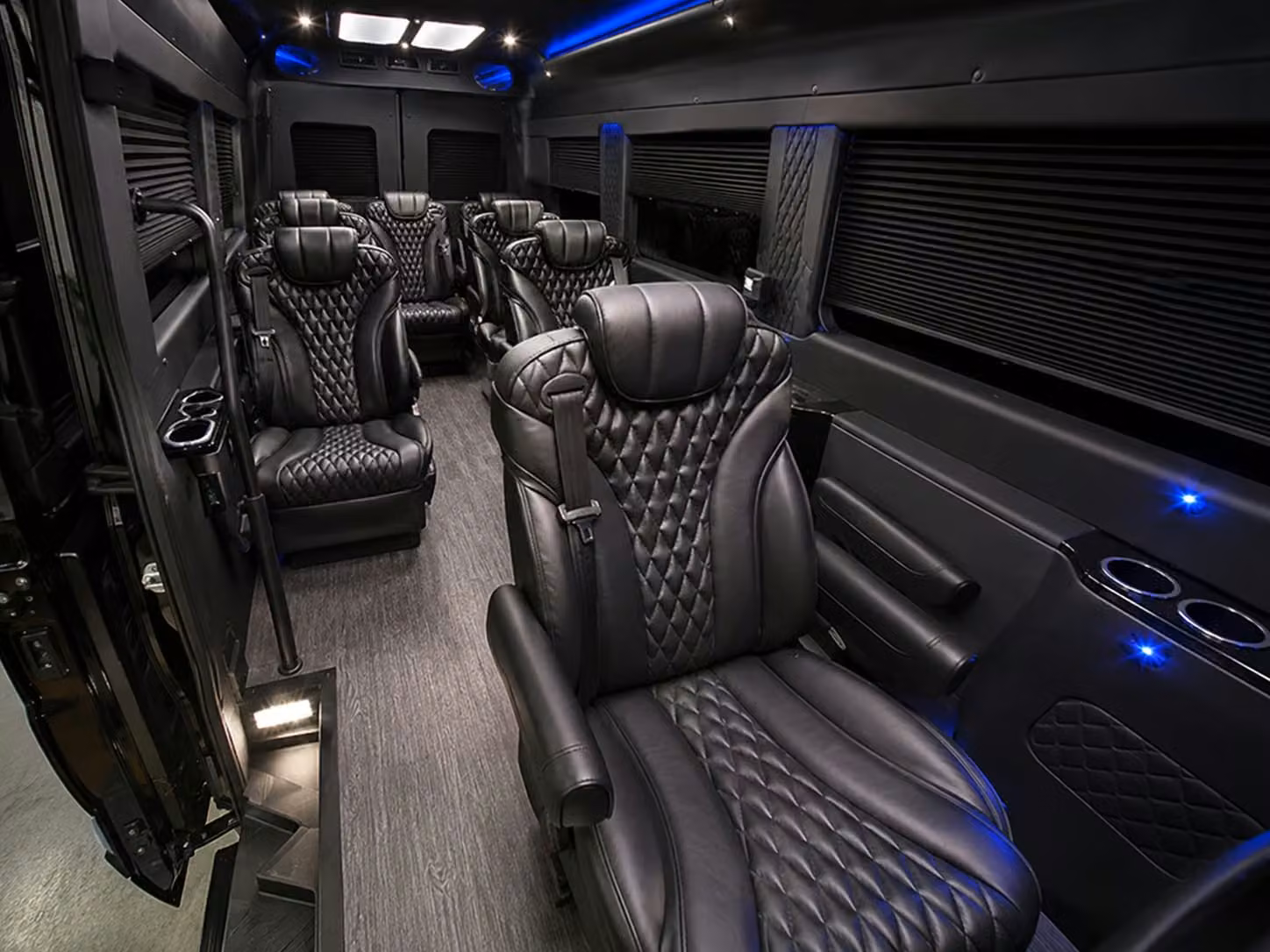 sprinter van with driver interior