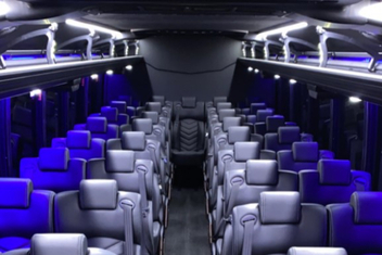 Southfield Charter Bus Interior